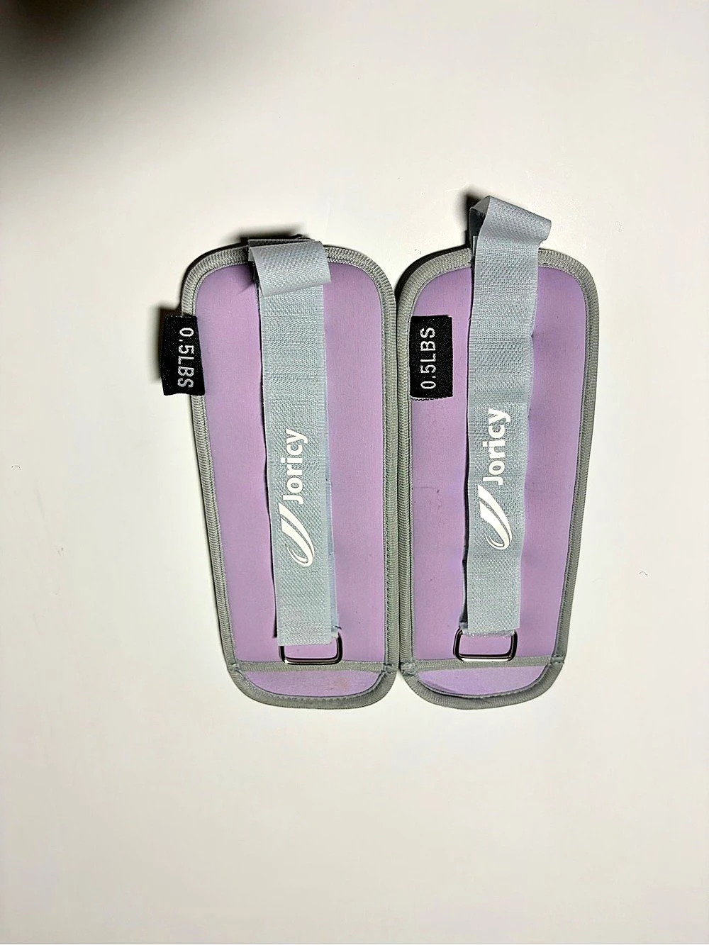 Joricy Purple Gray Padded Ankle/Wrist 0.5lbs Weights